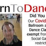 Social Gathering Limit Dance School Exempt