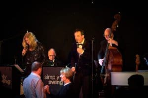Singers from the Simply Swing Band