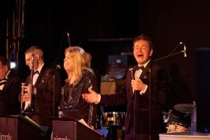 Singers from the Simply Swing Band