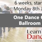 ballroom tango one dance course advert