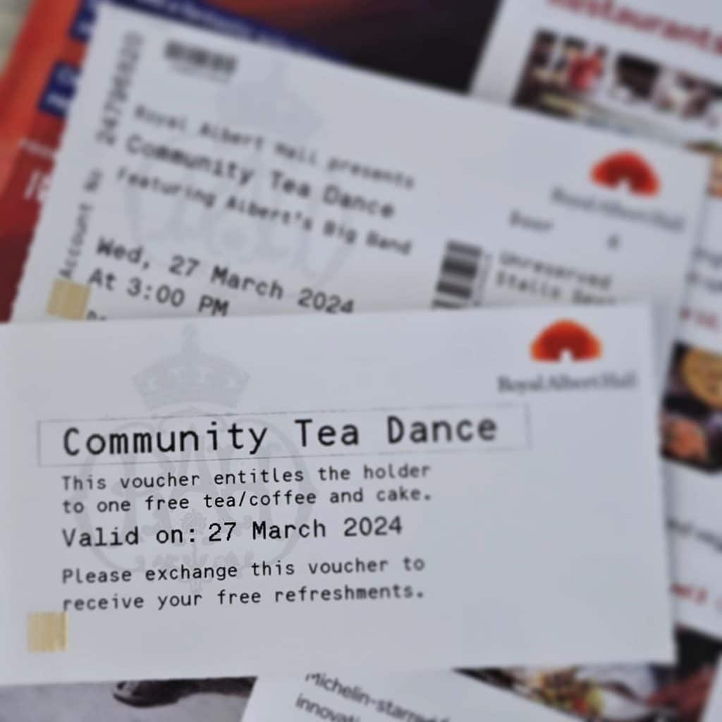 Royal Albert Hall Community Tea Dance tickets