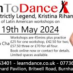 Kristina Rihanoff Strictly Latin American Dance Workshops advert