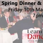 advert for our spring dinner and dance in burnham on friday 10th may 2024