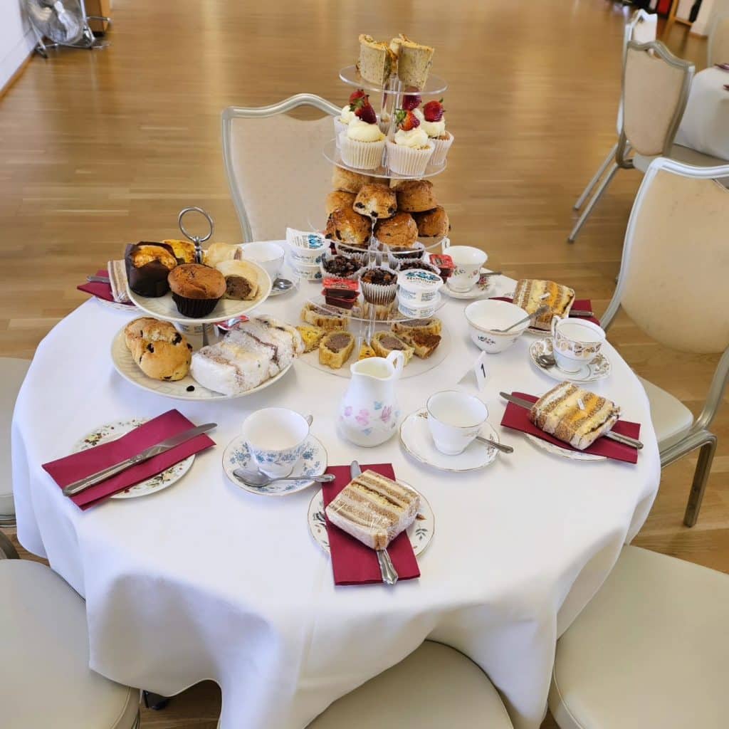 The spread at our Good Friday afternoon tea