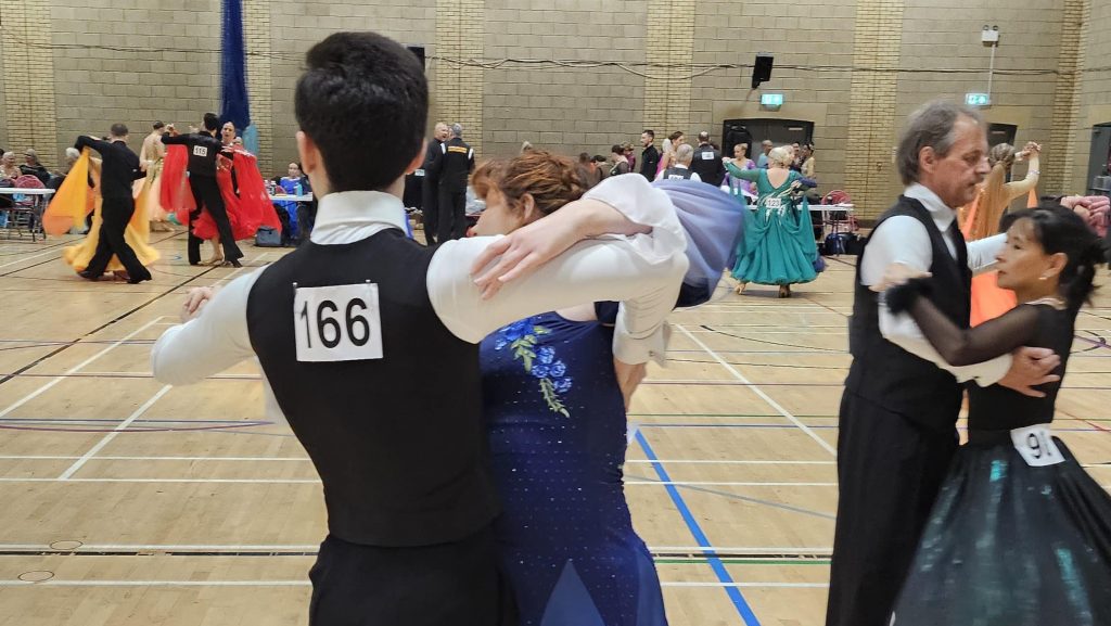Matthew & Ellie competing at their first London Area qualifier for the 2026 Medallist of the Year competition