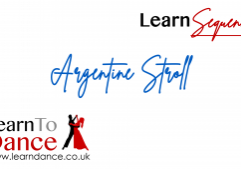 Argentine Stroll sequence dance online video thumbnail