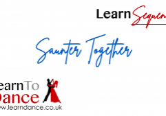 Saunter Together sequence dance online video thumbnail